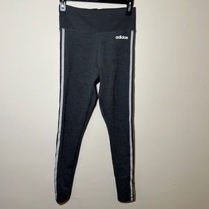 Adidas Climalite Gray High-Rise Leggings | Size S/A
